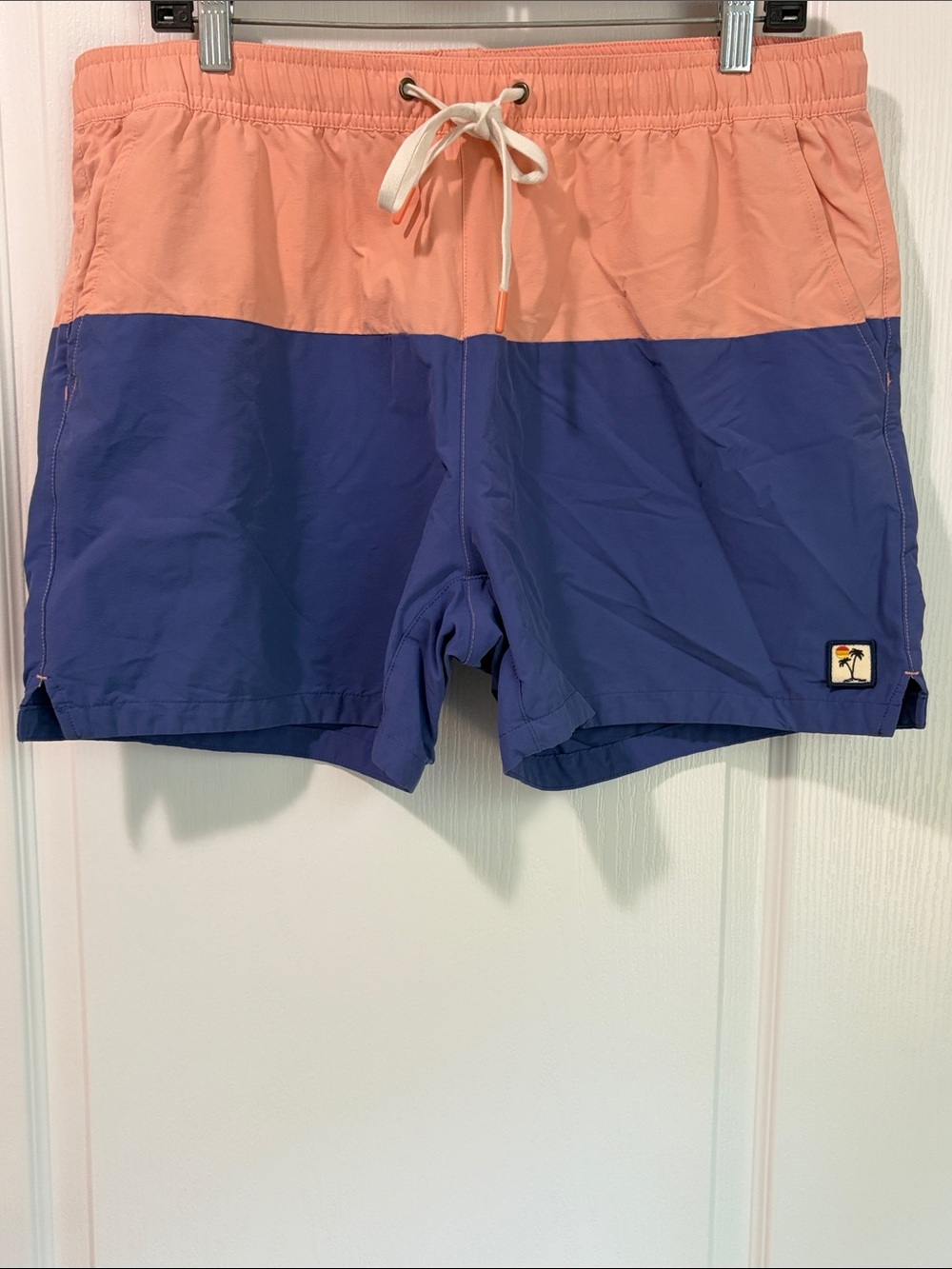 Marine Layer Color Block Swim Trunks